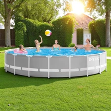 Каркасный бассейн Intex 26732, 549 х 122 см., с фильтр-насосом